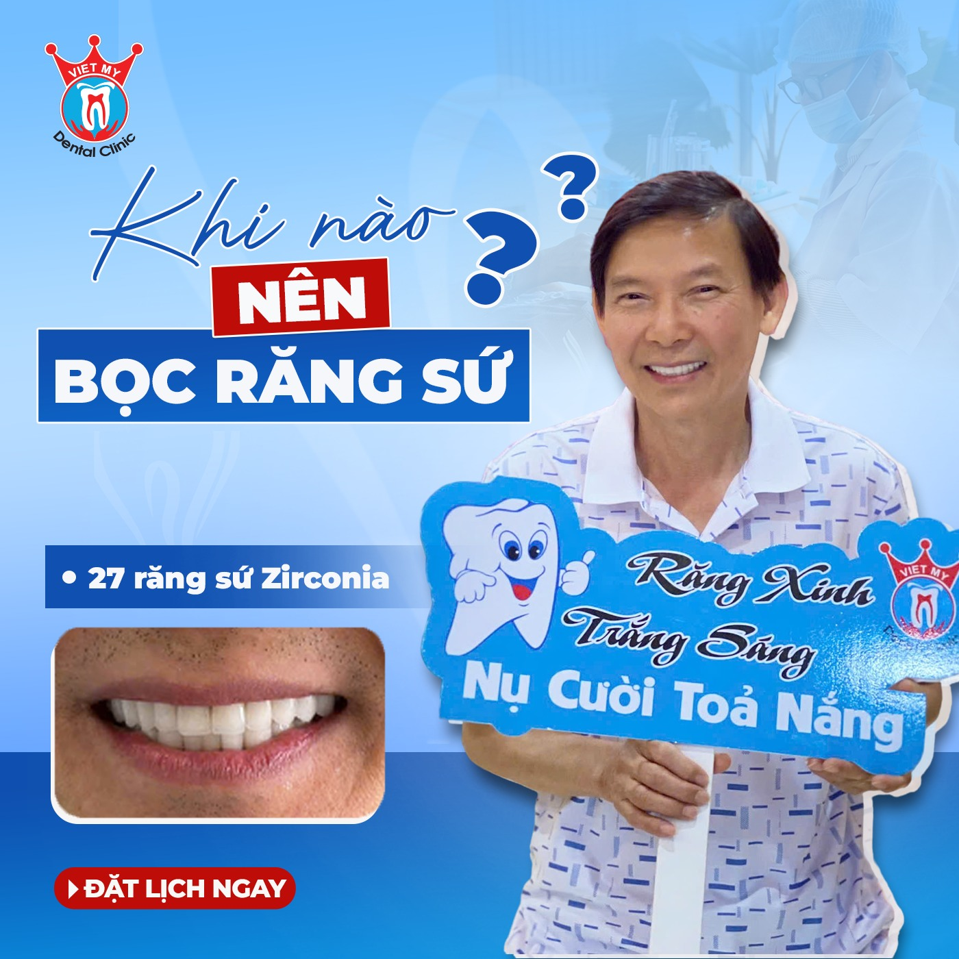 Răng sứ thẩm mỹ tại Gia Lai